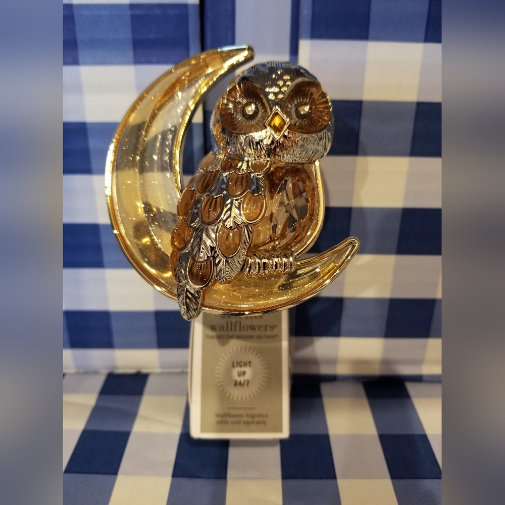 OWL ON MOON NIGHTLIGHT PLUG IN